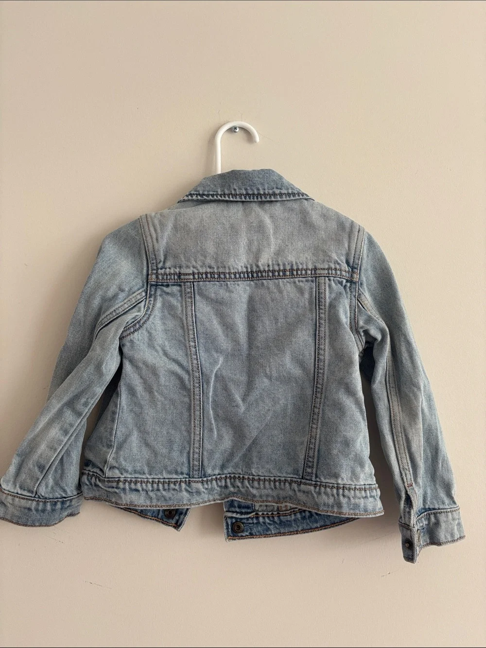 Gap Denim Jacket Toddler Size 4T Light Blue Cotton Summer Fall Outdoor